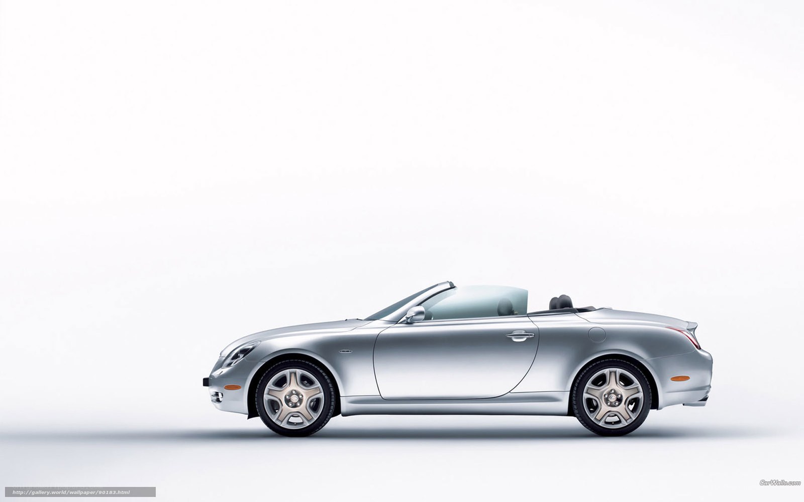 silver convertible car