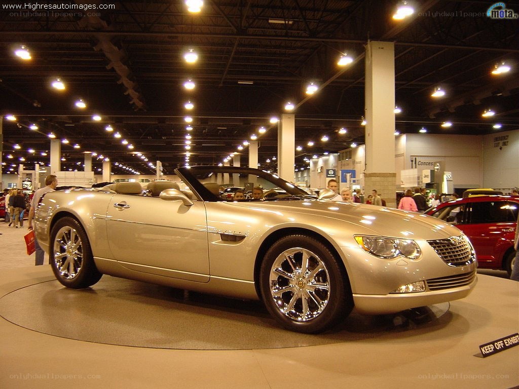 silver convertible car at auto show