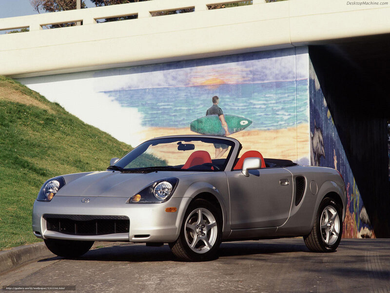 Silver Convertible Car — Calm, Afternoon, Photograph, Mural