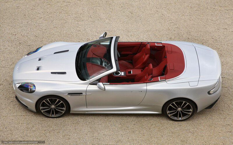 Silver Convertible Car — Calm, Afternoon, Photograph, Red Interior
