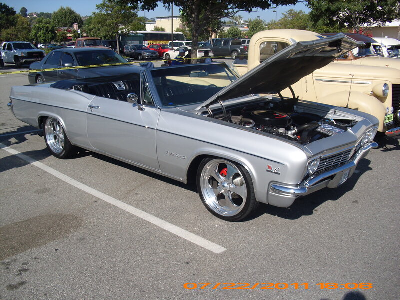 Silver Convertible Car — Calm, Afternoon