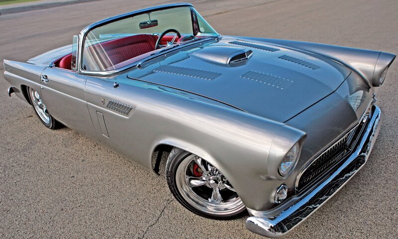 Silver Convertible Car — Classic
