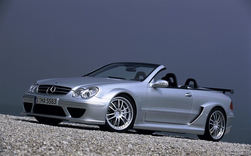 Silver Convertible Car — Dramatic, Photograph, Gravel, Targa Top, Rear Spoiler, Gray