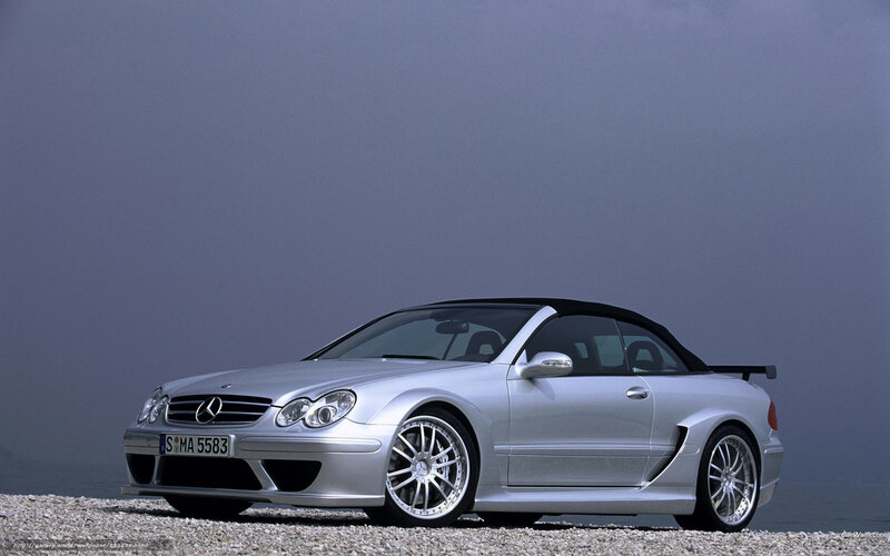Silver Convertible Car — Dramatic, Photograph, Targa Top