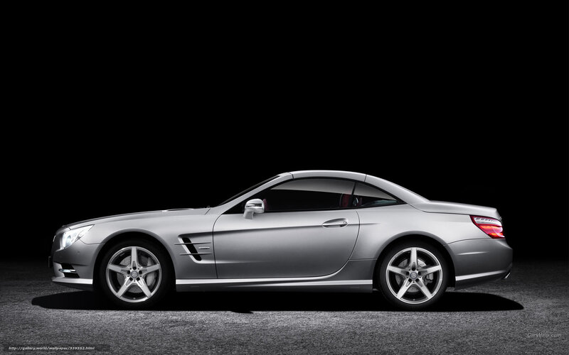 Silver Convertible Car — Dramatic, Photograph, Wheel, Headlight
