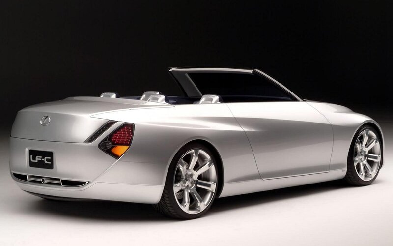 Silver Convertible Car — Dramatic, Photograph, Wheel