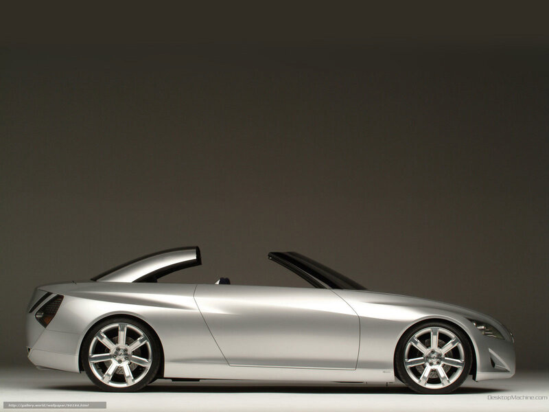 Silver Convertible Car — Dramatic, Photograph, Wheels, Convertible Roof
