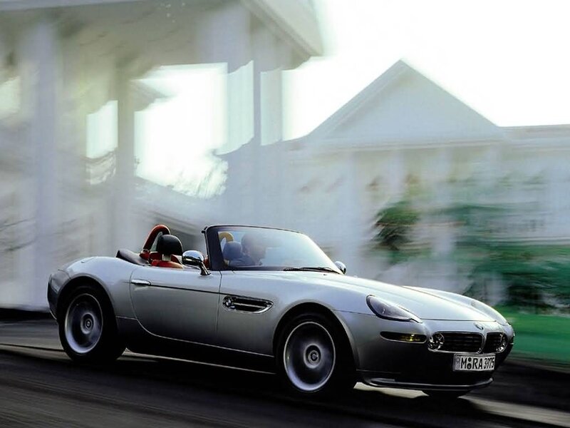 Silver Convertible Car — Dynamic, Afternoon, Photograph, Driver, Passenger