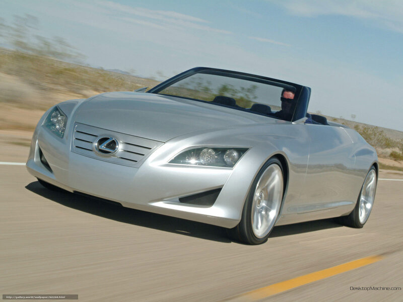 Silver Convertible Car — Dynamic, Afternoon, Photograph, Driver, Road, Desert