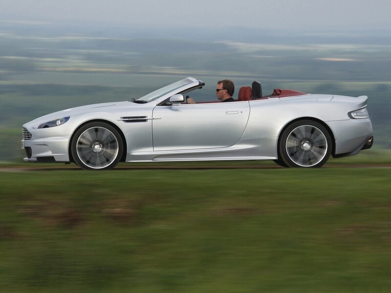 Silver Convertible Car — Dynamic, Afternoon, Photograph, Man, Driver