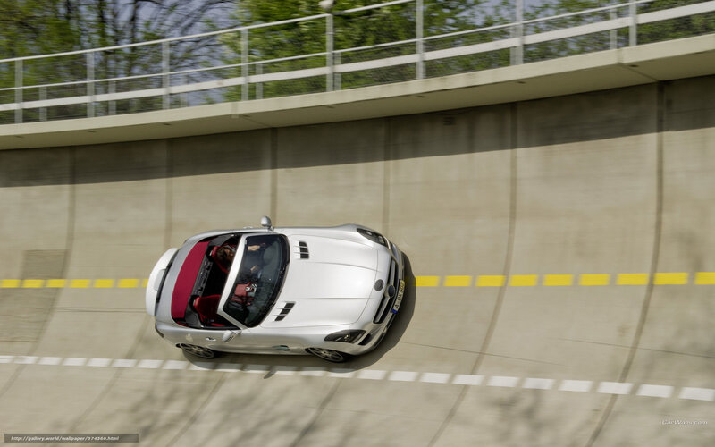 Silver Convertible Car — Dynamic, Afternoon, Photograph, Road, Bridge