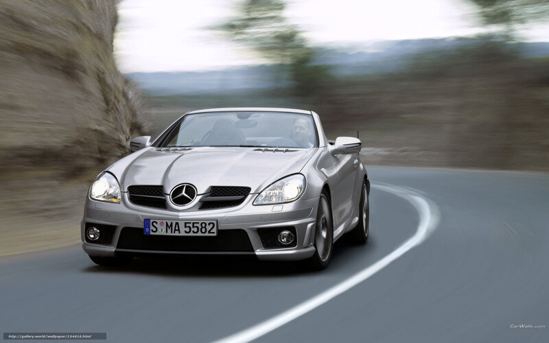 Silver Convertible Car — Dynamic, Afternoon, Photograph, Road, Driver