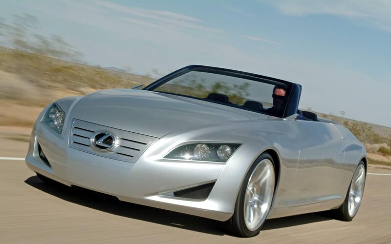 Silver Convertible Car — Dynamic, Afternoon, Photograph