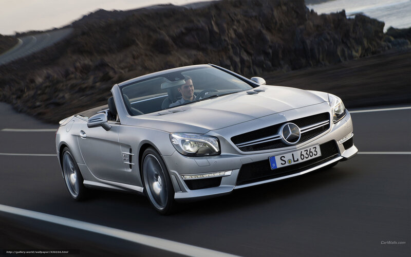 Silver Convertible Car — Dynamic, Sunset, Photograph, Man