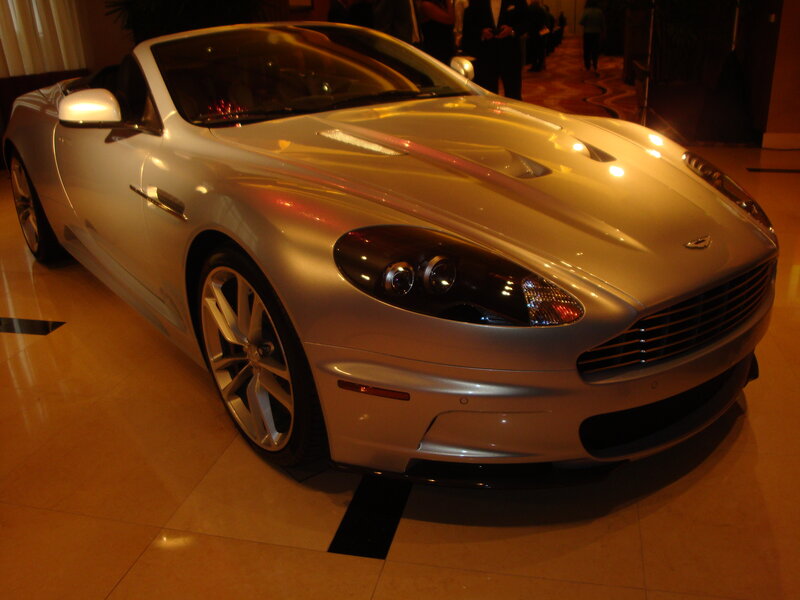Silver Convertible Car — Formal