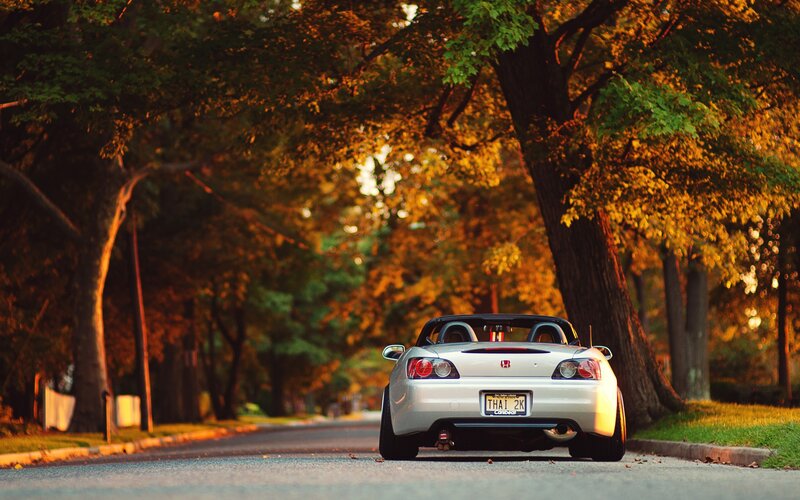 Silver Convertible Car — Gold