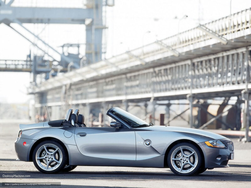 Silver Convertible Car — Gray, Calm, Afternoon, Photograph