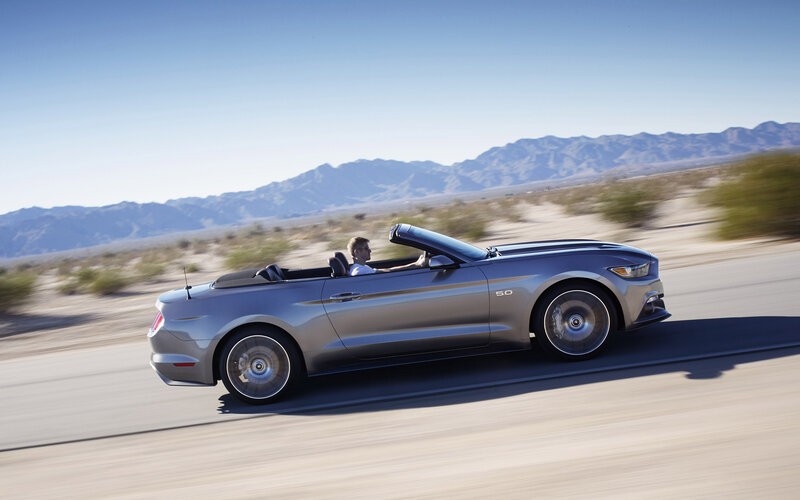Silver Convertible Car — Gray, Dynamic, Afternoon, Photograph, Driver, Mountains