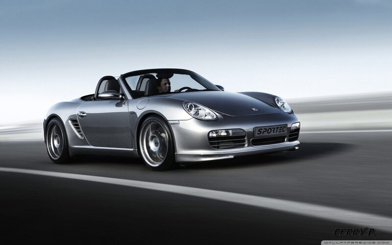 Silver Convertible Car — Gray, Dynamic, Afternoon, Photograph, Driver, Road, Sky
