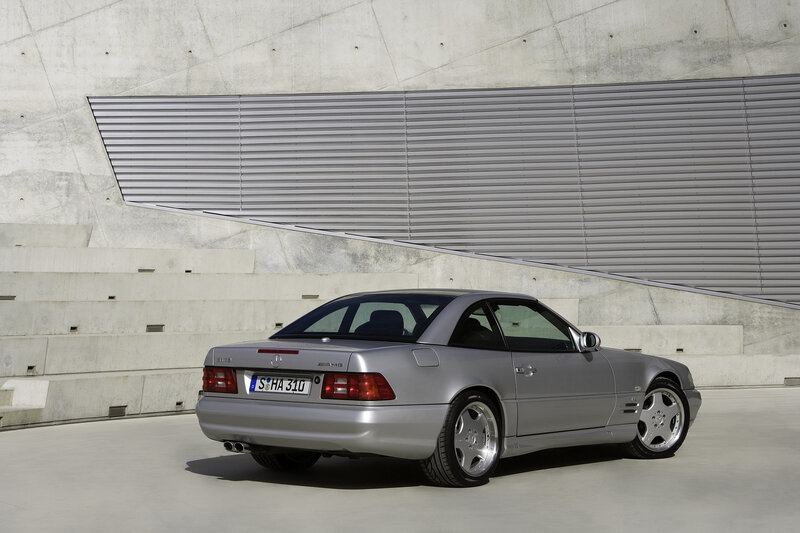 Silver Convertible Car — Gray, Modern, Afternoon