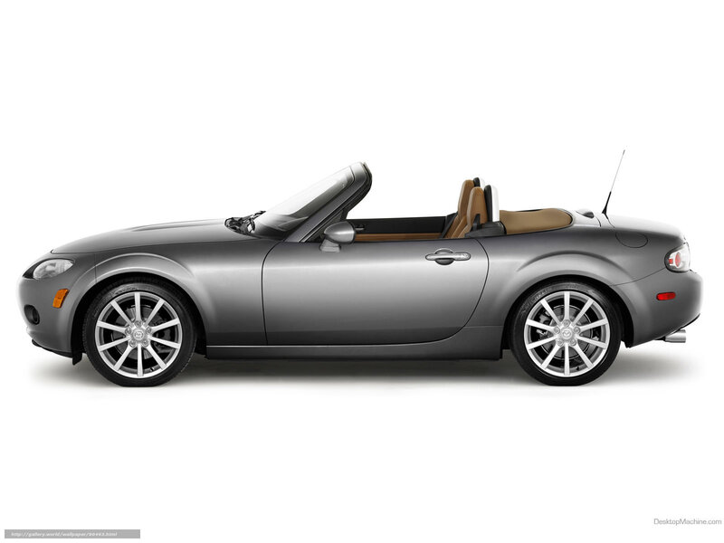 Silver Convertible Car — Gray, Neutral, Photograph, Brown Seats