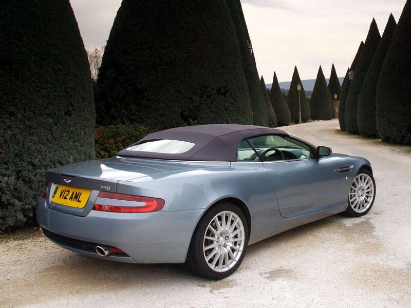 Silver Convertible Car — Gray, Serene, Afternoon, Photograph, Trees
