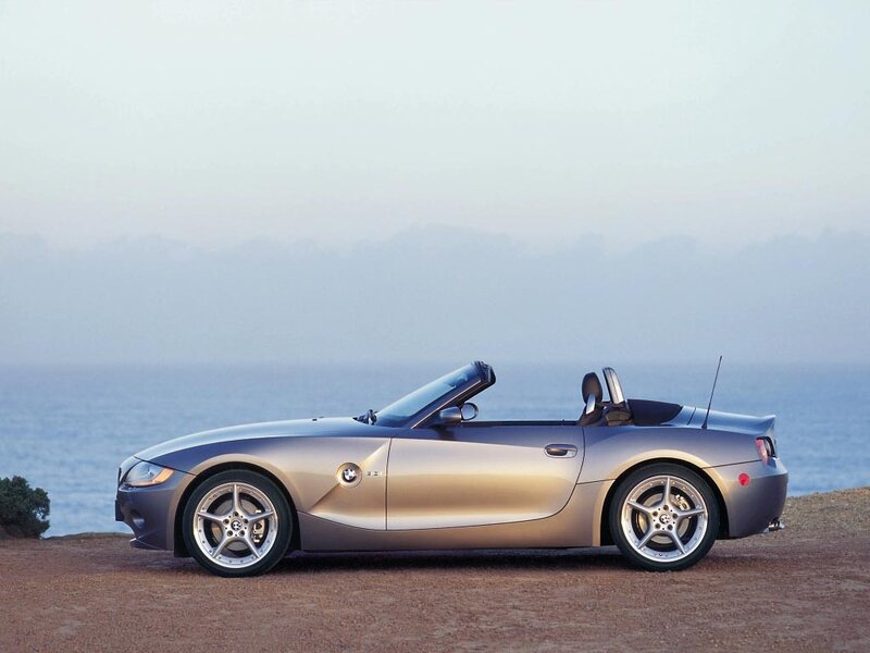 Silver Convertible Car — Gray, Serene, Sunset, Photograph, Ocean, Sky, Dirt Ground