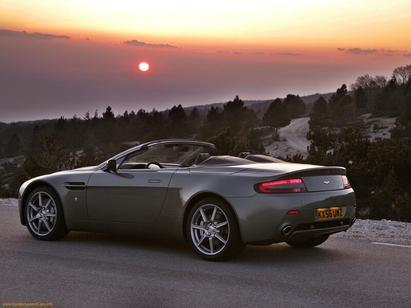 Silver Convertible Car — Gray, Serene, Sunset, Photograph, Trees