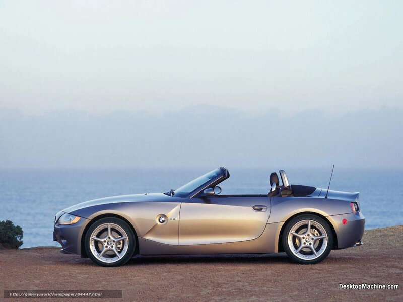 Silver Convertible Car — Gray, Serene