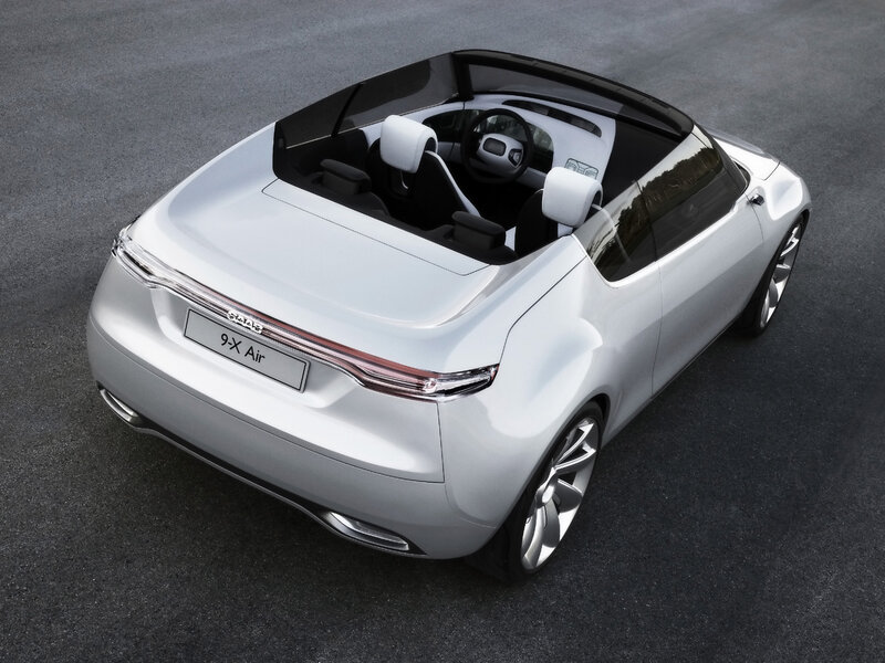 Silver Convertible Car — Modern