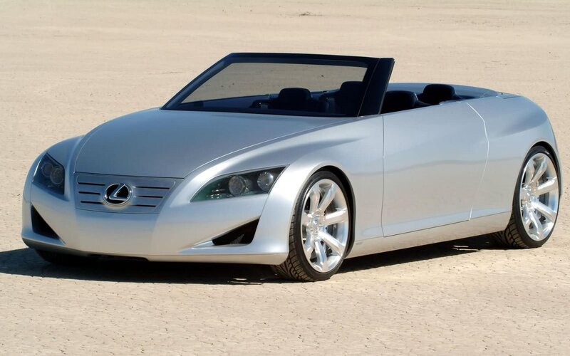 Silver Convertible Car — Neutral, Afternoon