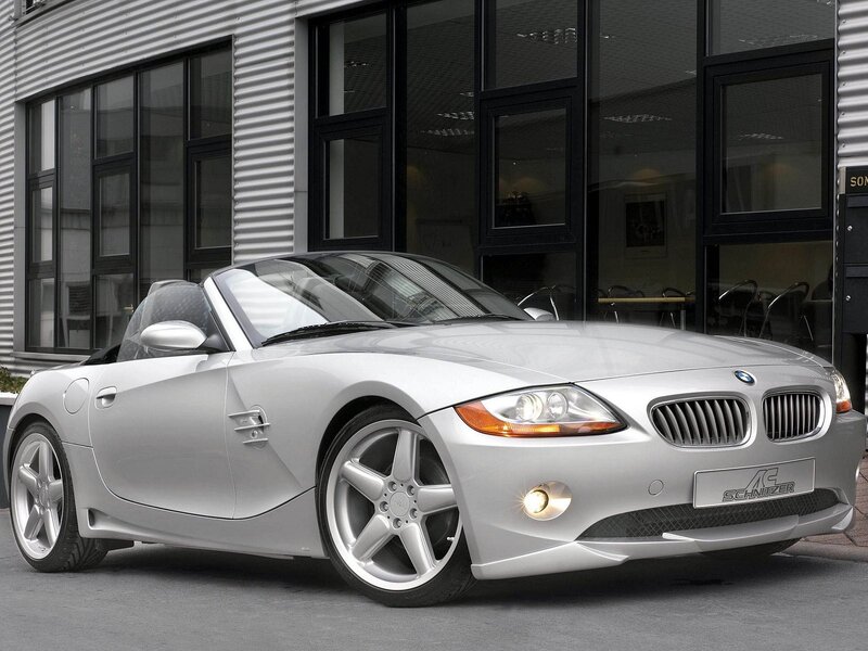 Silver Convertible Car — Neutral, Photograph, Building