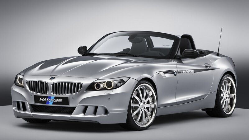 Silver Convertible Car — Neutral, Photograph, Hartge