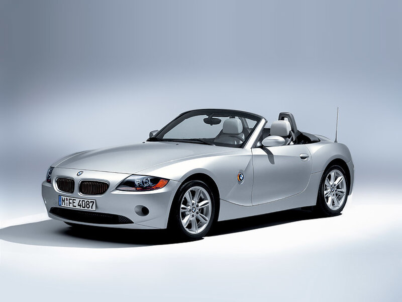 Silver Convertible Car — Neutral, Photograph, License Plate, Headlights
