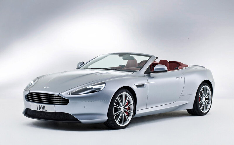 Silver Convertible Car — Neutral, Photograph, Red Interior, Convertible Top