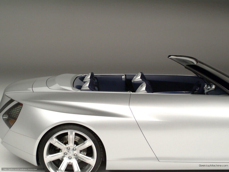 Silver Convertible Car — Neutral, Photograph, Wheel, Interior