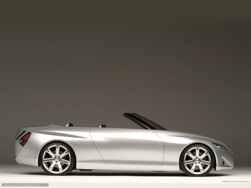 Silver Convertible Car — Neutral, Photograph, Wheels, Convertible Roof