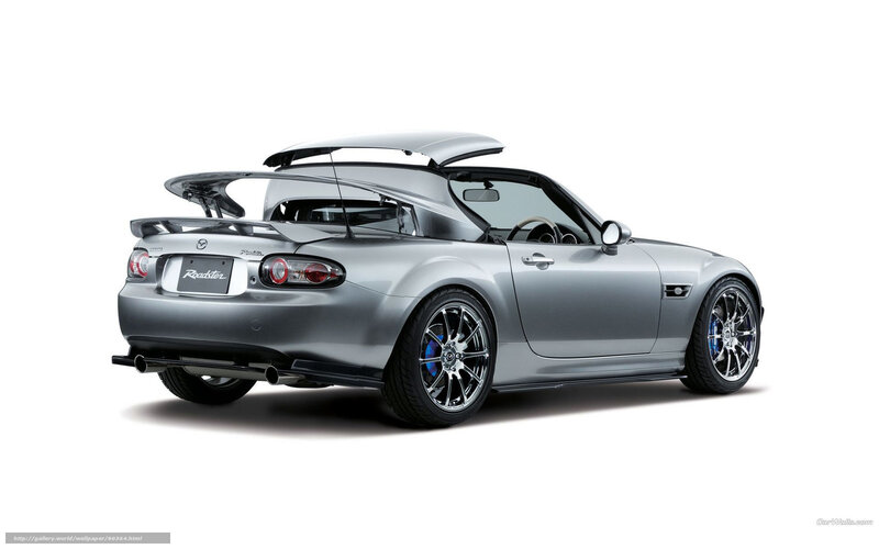 Silver Convertible Car — Neutral, Photograph, Wheels, Targa Top