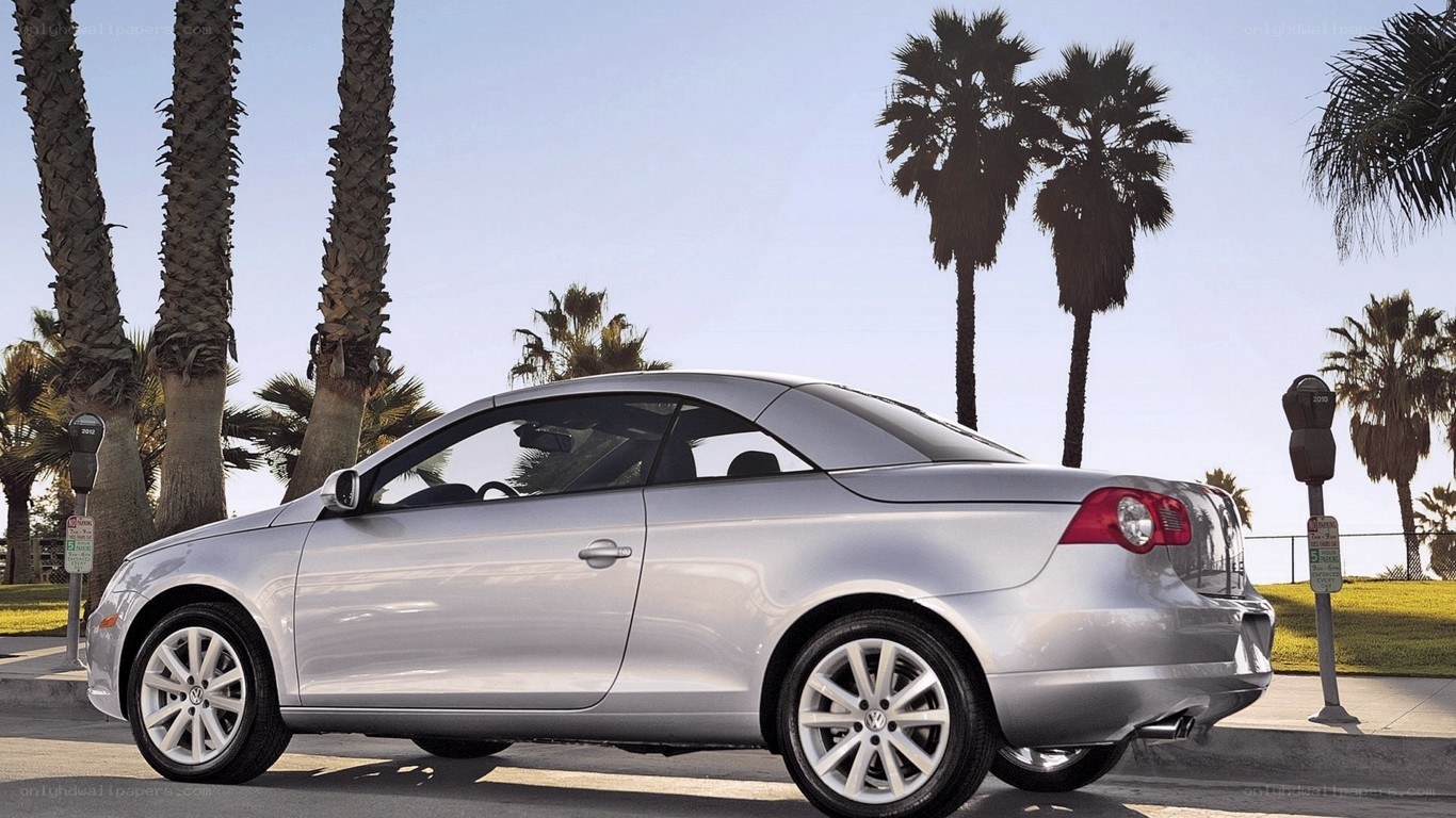 silver convertible car on street