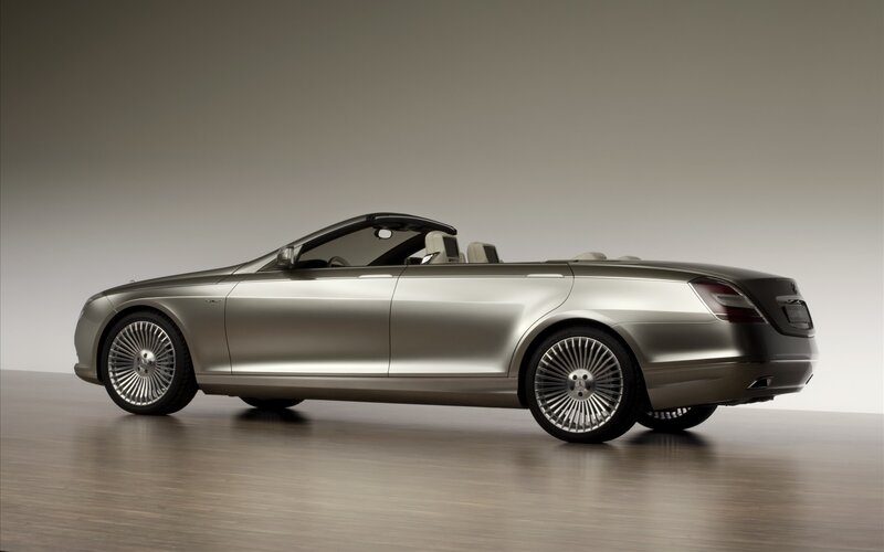 Silver Convertible Car — Seat