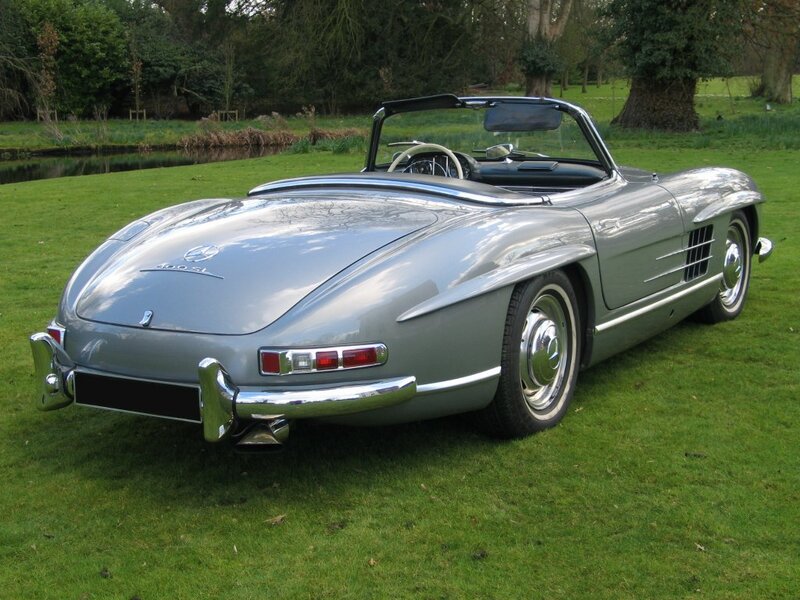 Silver Convertible Car — Serene, Afternoon, Photograph, Grass, Trees