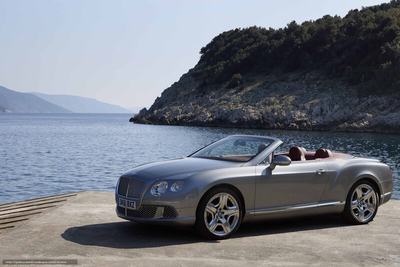 Silver Convertible Car — Serene, Afternoon, Photograph, Sea, Hill