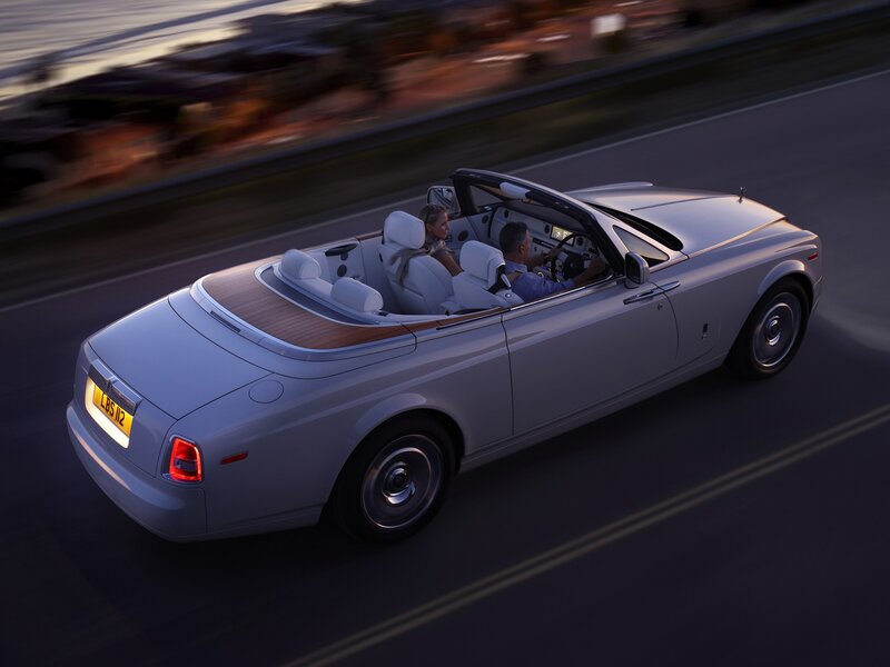 Silver Convertible Car — Serene, Sunset, Photograph, Couple, Road, Black