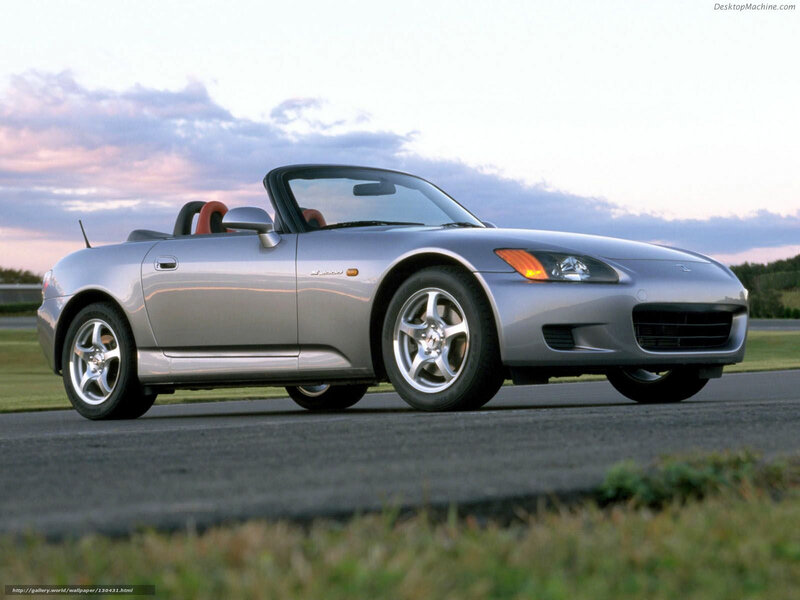 Silver Convertible Car — Serene, Sunset, Photograph, Road