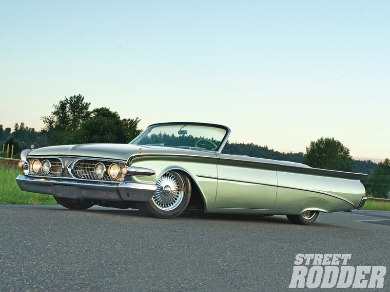Silver Convertible Car — Serene, Sunset, Photograph, Road, Trees