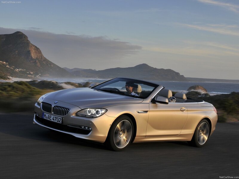 Silver Convertible Car — Serene, Sunset, Photograph
