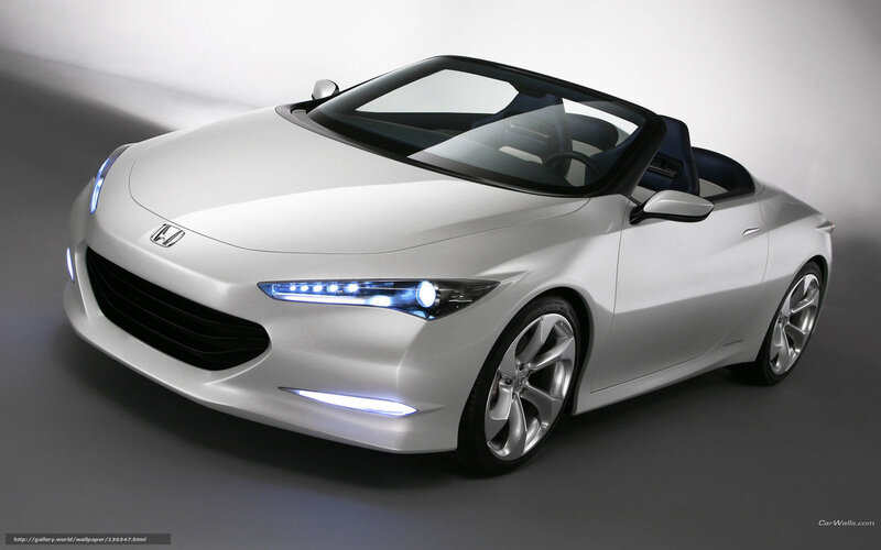 Silver Convertible Car — White, Dramatic, Photograph