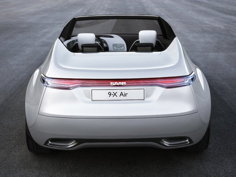 Silver Convertible Car — White, Modern
