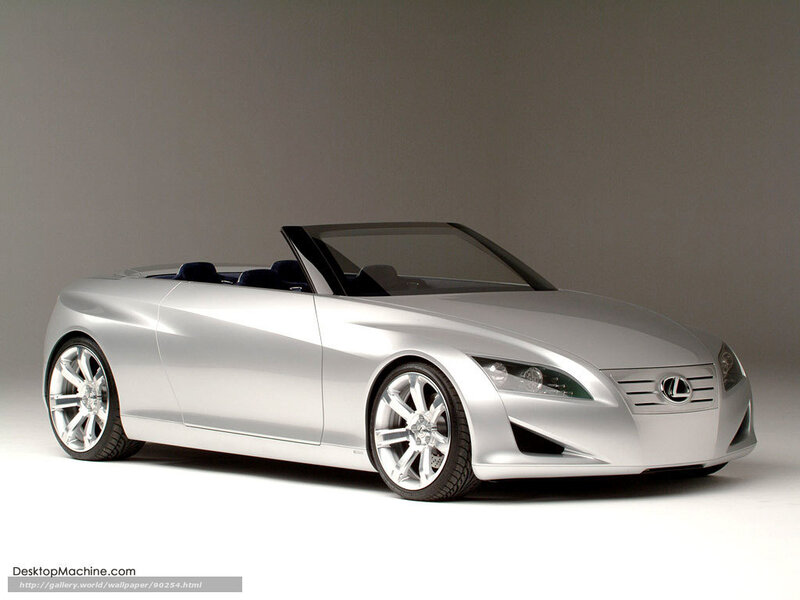 Silver Convertible Concept Car — Neutral, Photograph