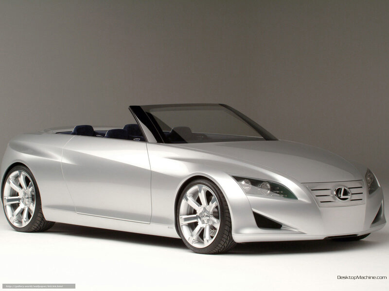 Silver Convertible Concept Car — Neutral